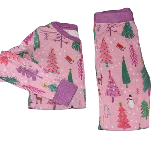 Bamboo Long Sleeve Sleep Set - Size 3T (Little Sleepies)