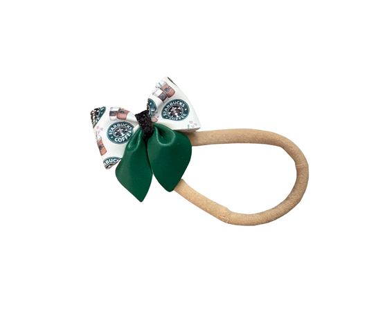 Nylon Baby Headband - Starbucks