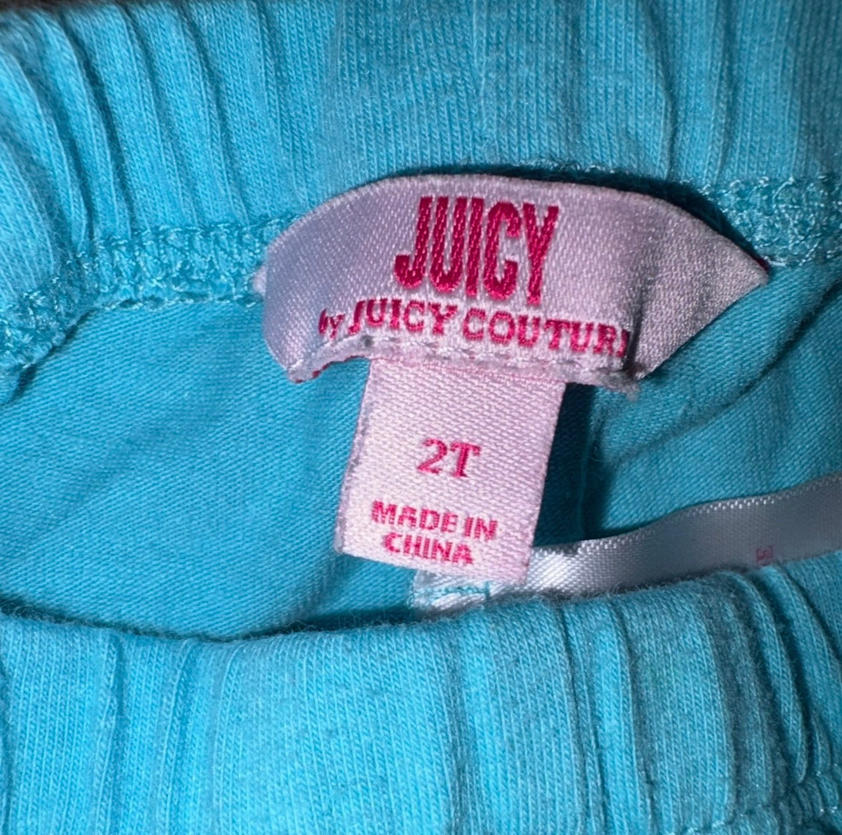 Biker Shorts - Size 2T (Juicy Couture)