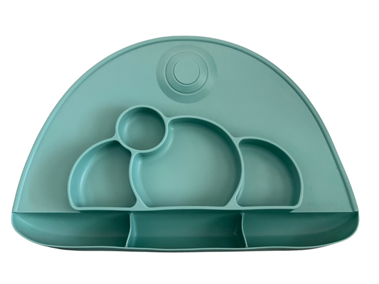 Silicone Suction Feeding Plate - Sage (PrimaStella)