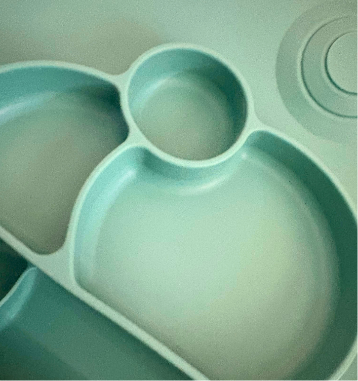 Silicone Suction Feeding Plate - Sage (PrimaStella)
