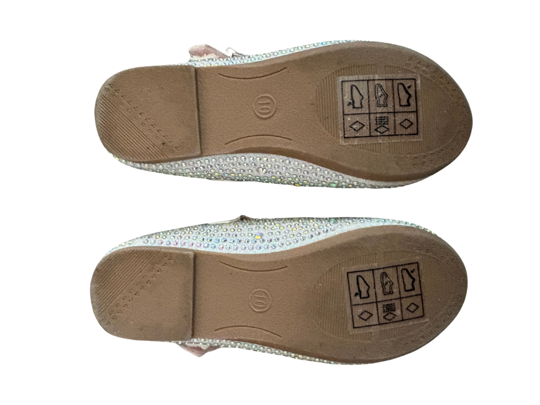Sparkle Mary Jane Flats - Size 10