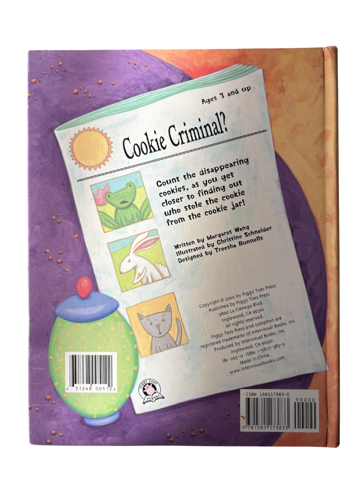 Who Stole the Cookie from the Cookie Jar? Book