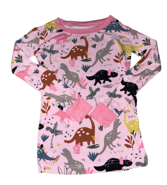Bamboo Long Sleeve Sleep Set - Size 3T (Little Sleepies)