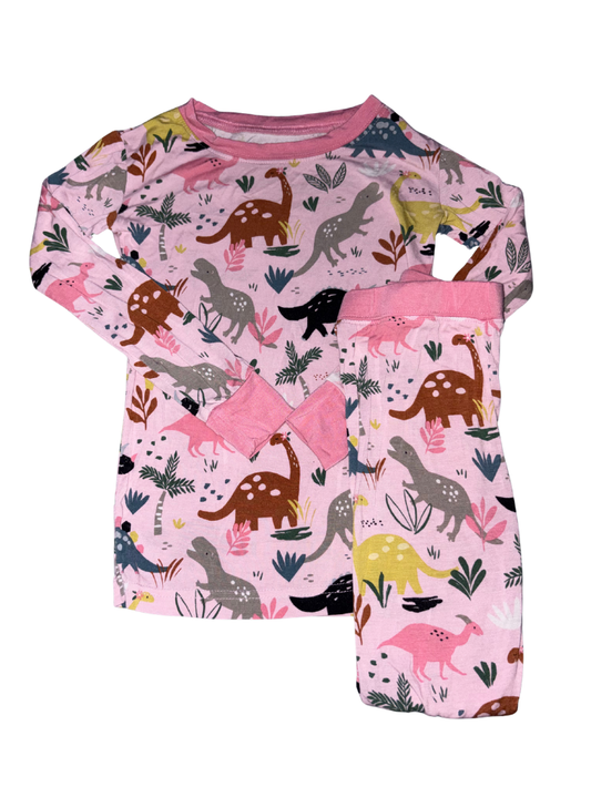 Bamboo Long Sleeve Sleep Set - Size 3T (Little Sleepies)