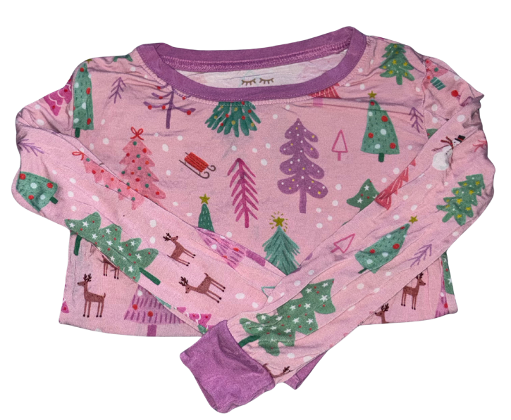 Bamboo Long Sleeve Sleep Set - Size 3T (Little Sleepies)