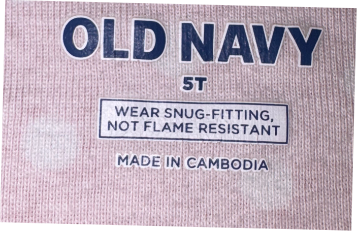 Short Sleeve Sleep Set - Size 5T (Old Navy)