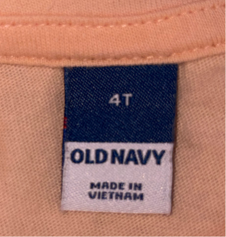 Tie Front Shirt - Size 4T (Old Navy)