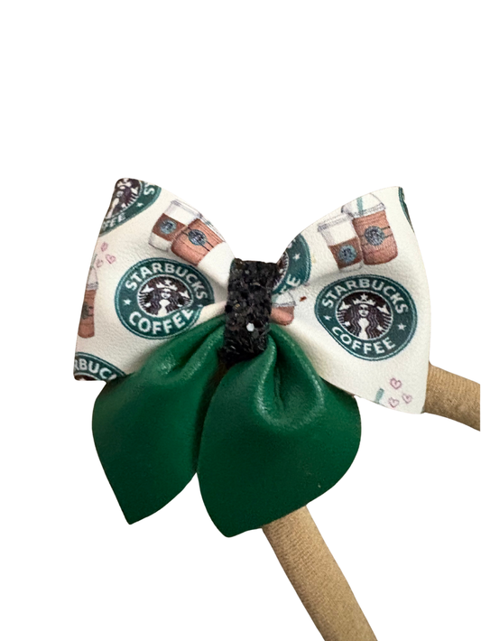 Nylon Baby Headband - Starbucks