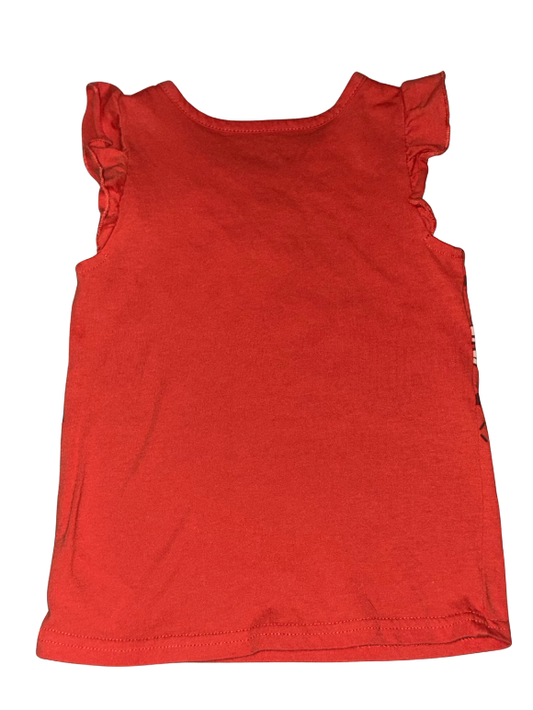 Moana Ruffle Sleeve Shirt  - Size 4T (Disney)