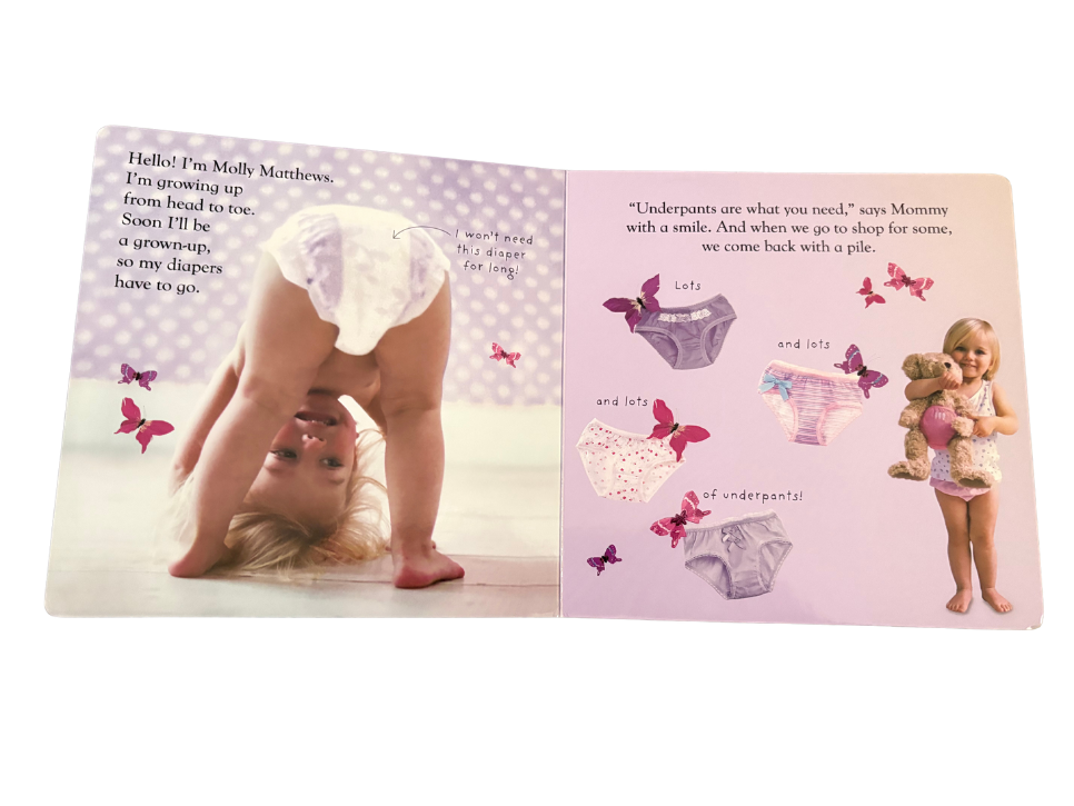 Girls Use the Potty Book
