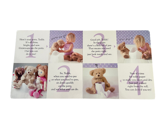 Girls Use the Potty Book