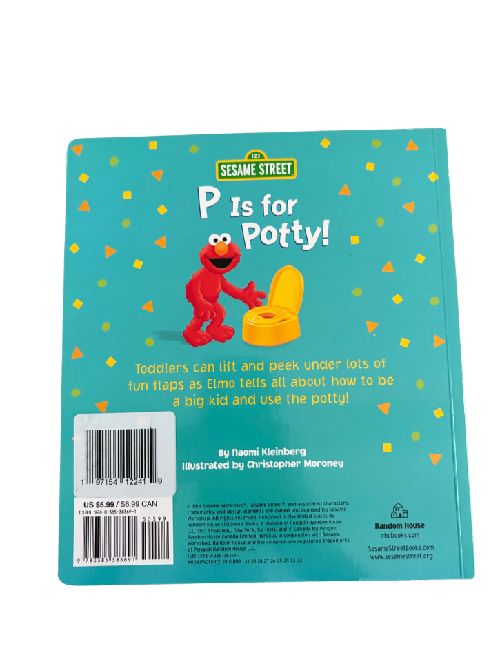 P is for Potty Book (Sesame Street)