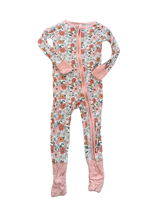 Bamboo Zipper Onesie - Size 2T (Little One Shop)