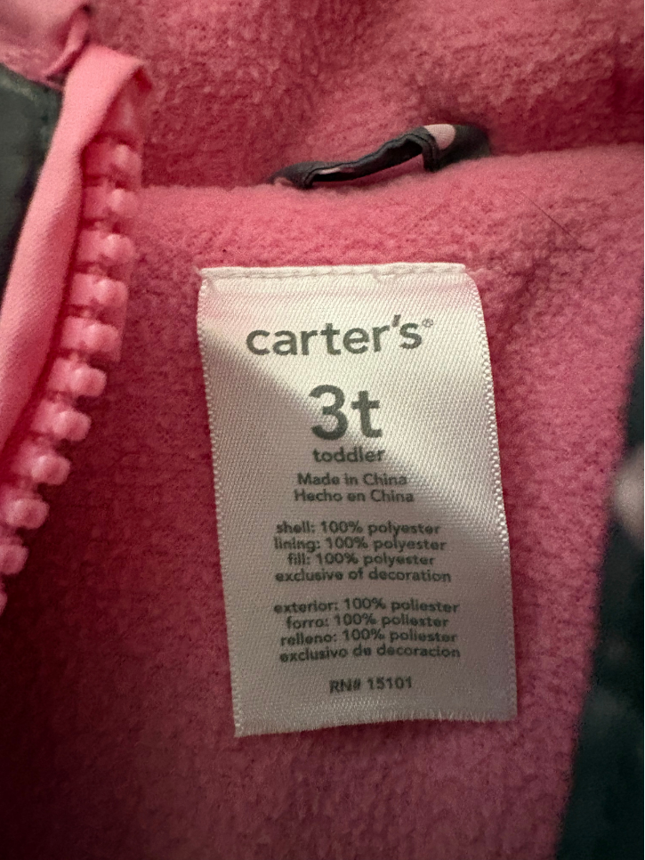 Winter Coat - Size 3T (Carter’s)