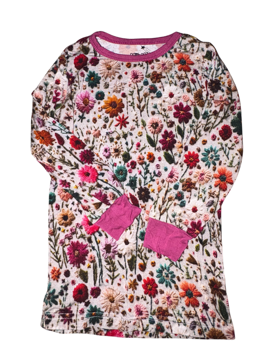 Bamboo Long Sleeve Sleep Set - Size 4T (Bamboozle)