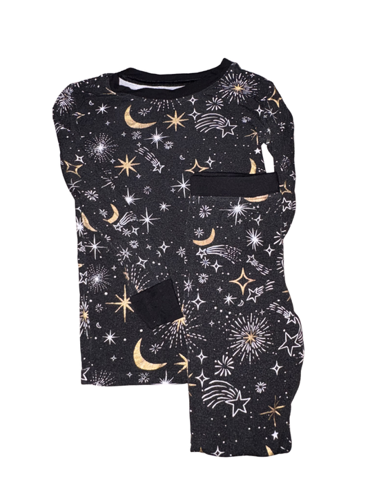 Bamboo Long Sleeve Sleep Set - Size 4T (Little Sleepies)