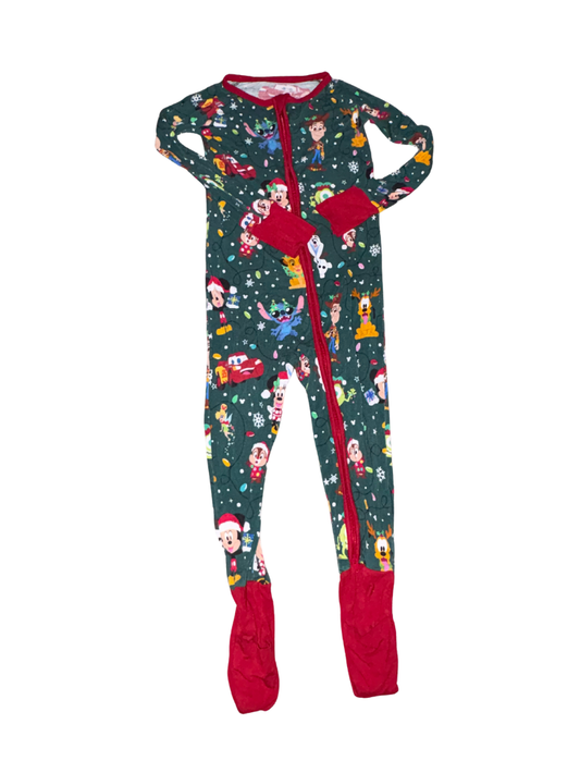 Bamboo Zipper Onesie - Size 3T (Little Sleepies/Disney)