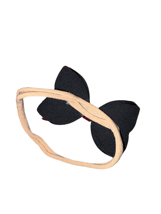 Nylon Baby Headband - Burgundy