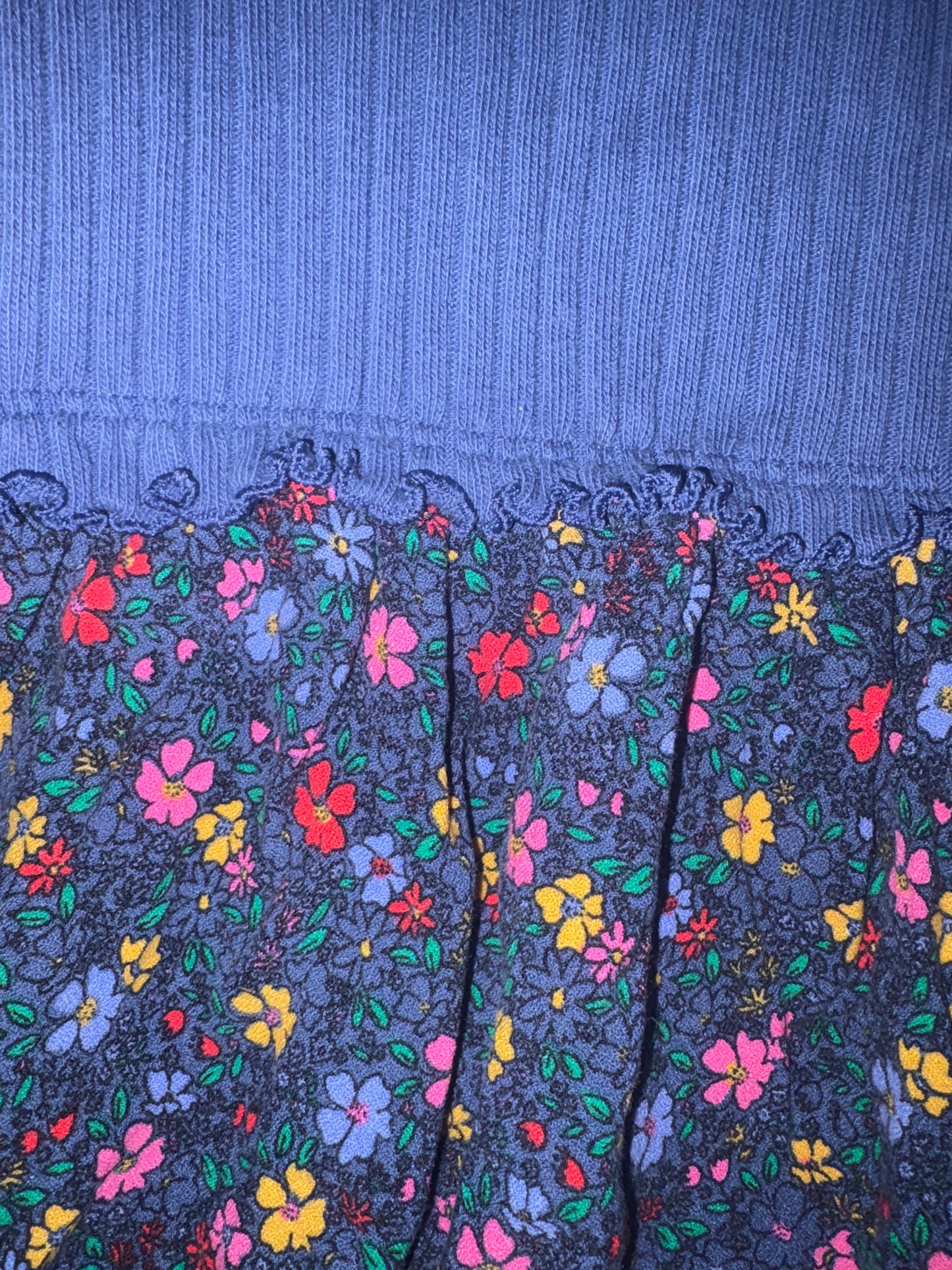 Ribbed Mixed Media Dress - Size 4T (Old Navy)