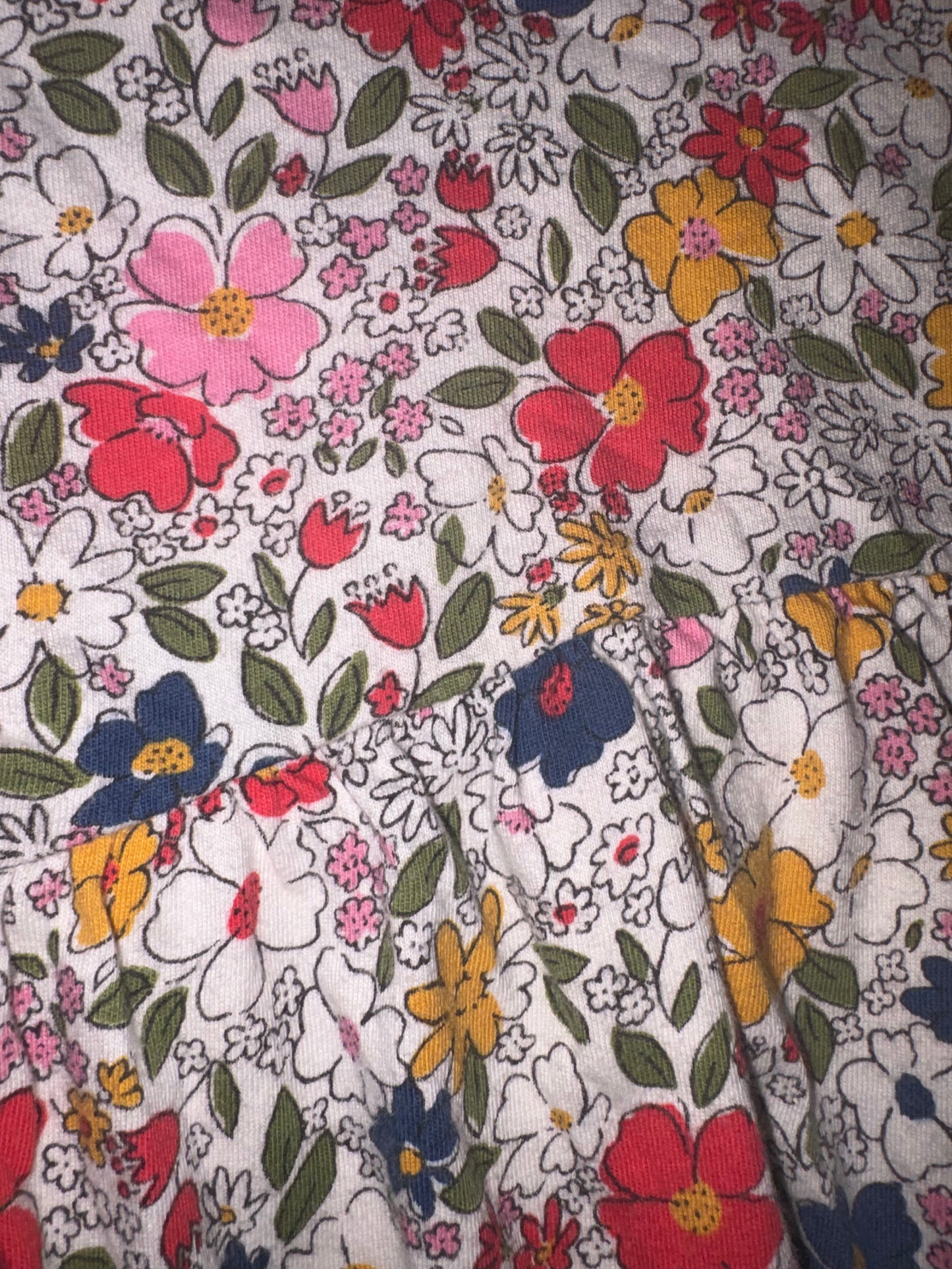 Floral Long Sleeve Dress - Size 4T (Old Navy)
