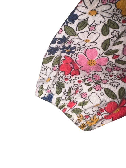 Floral Long Sleeve Dress - Size 4T (Old Navy)