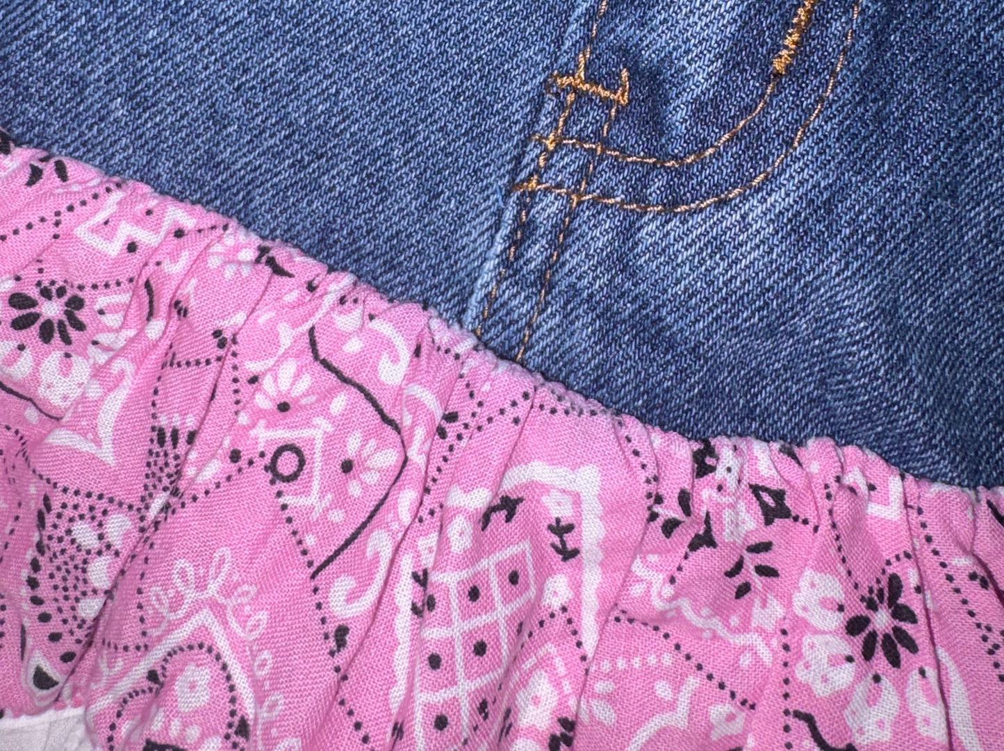 Jean Skirt - Size 3T (Kiddie Corral)