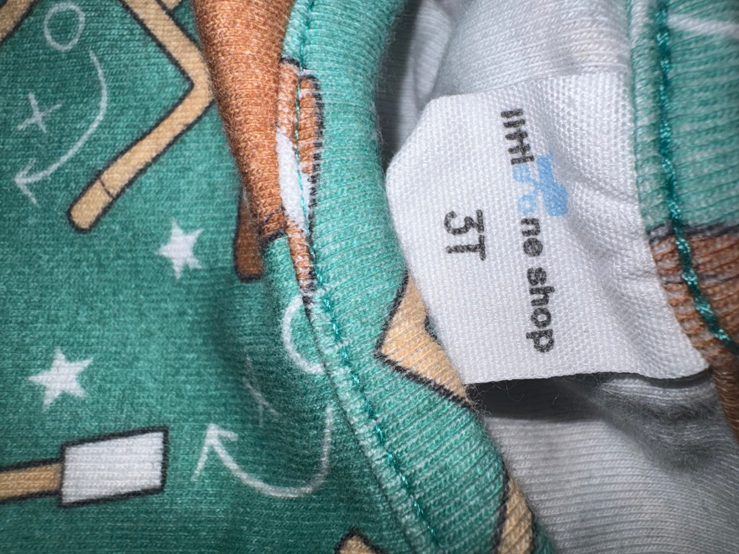 Football Long Sleeve Set - Size 3T (Little One Shop)