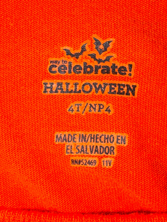 Halloween Shirt  - Size 4T