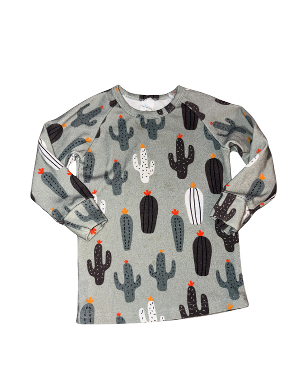 Cactus Long Sleeve Set - Size 3T (Little One Shop)