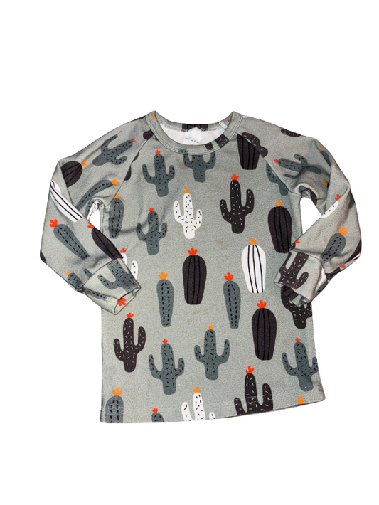 Cactus Long Sleeve Set - Size 3T (Little One Shop)
