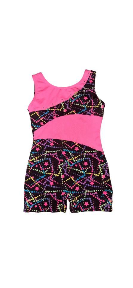 Dance/Gymnastics Shorts Leotard - Size 4-5T